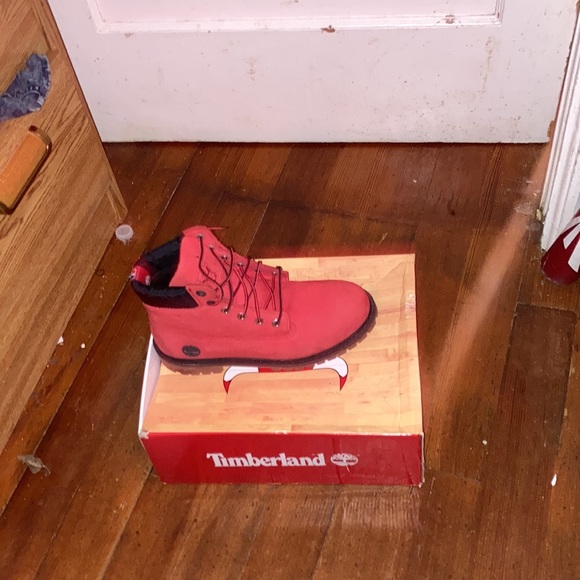 Timberland 6 premium Chicago Bulls Red - Picture 5 of 5